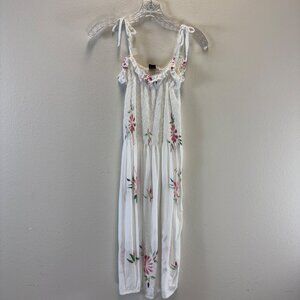 Hibiscus Collection Hawaii Women's OS Smocked Sundress/Cover-up Vacation Floral